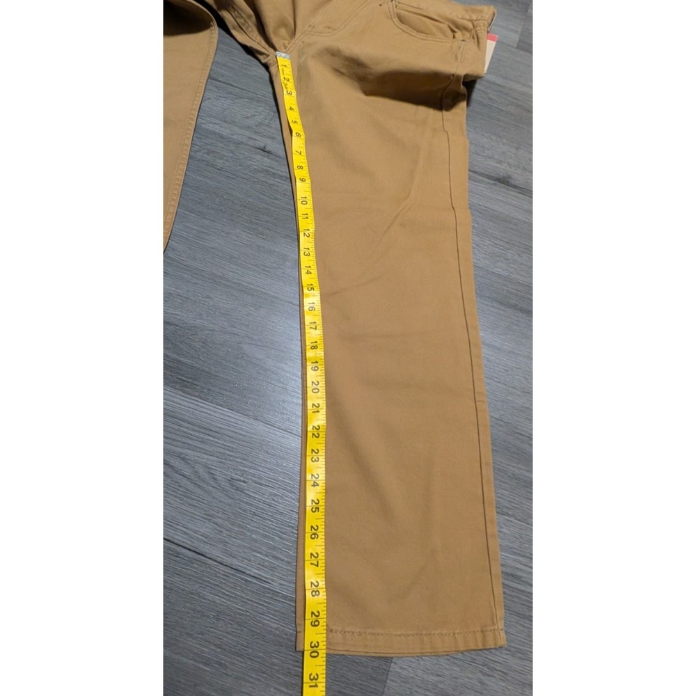 New With Tags Levi's Men's Brown 514 Straight Fit 100% Cotton Jeans Size 32X30 - Picture 6 of 9